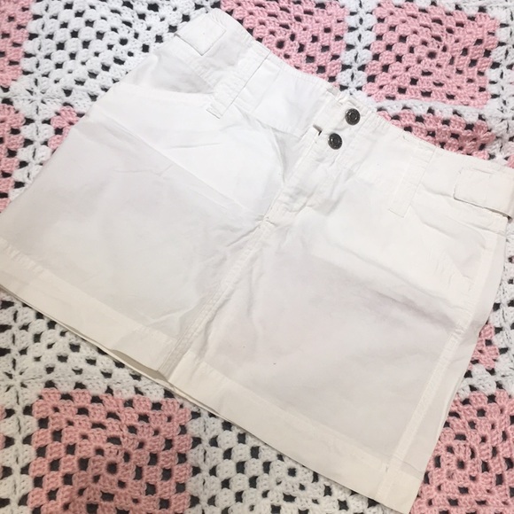 White cargo skirt🤍 - Picture 1 of 6